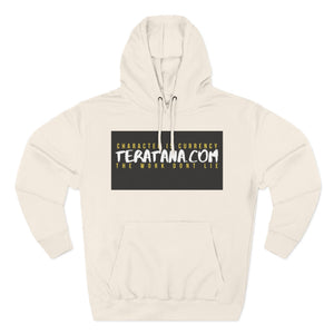 Teratana.com Logo Hoodie — 'The Work Don't Lie' Fleece Pullover