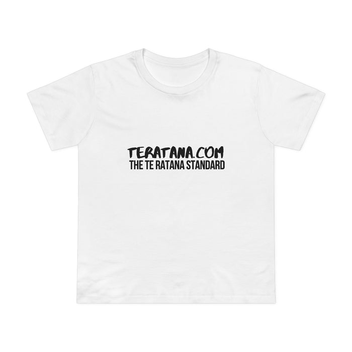 Te Ratana Standard Women's Tee · White · front