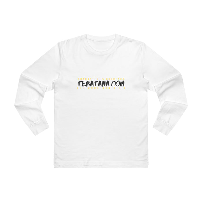 Te Ratana Gold Lockup Long Sleeve · White · front