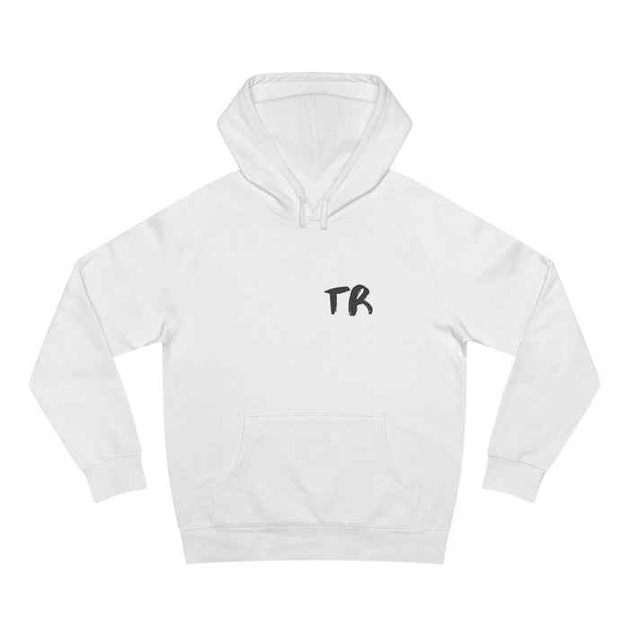TR Monogram Hoodie · White · front