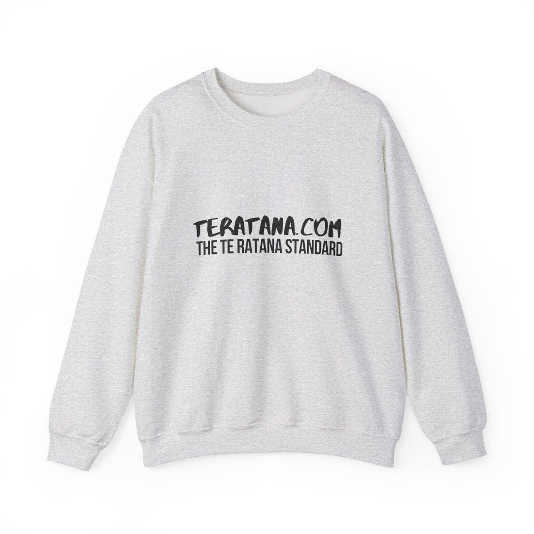 Te Ratana Standard Crewneck · Ash · front