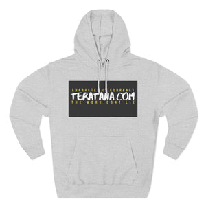Teratana.com Logo Hoodie — 'The Work Don't Lie' Fleece Pullover
