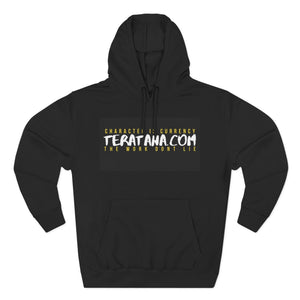 Teratana.com Logo Hoodie — 'The Work Don't Lie' Fleece Pullover