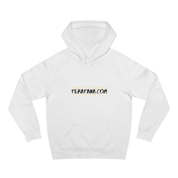 Te Ratana Gold Lockup Hoodie · White · front