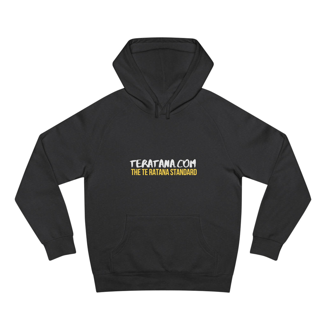 Te Ratana Standard Hoodie · Asphalt Heather · front