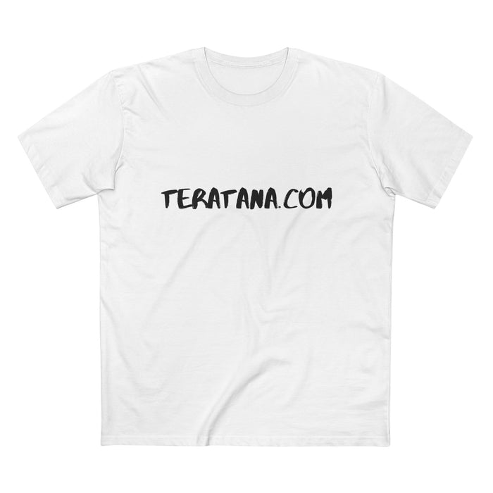TeRatana.Com Wordmark Tee · White · front