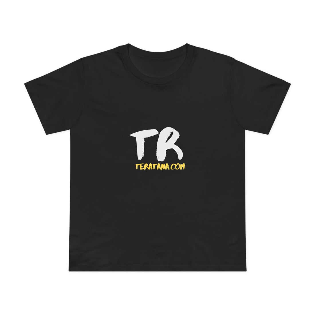 TR Logo Women's Tee · Black · front