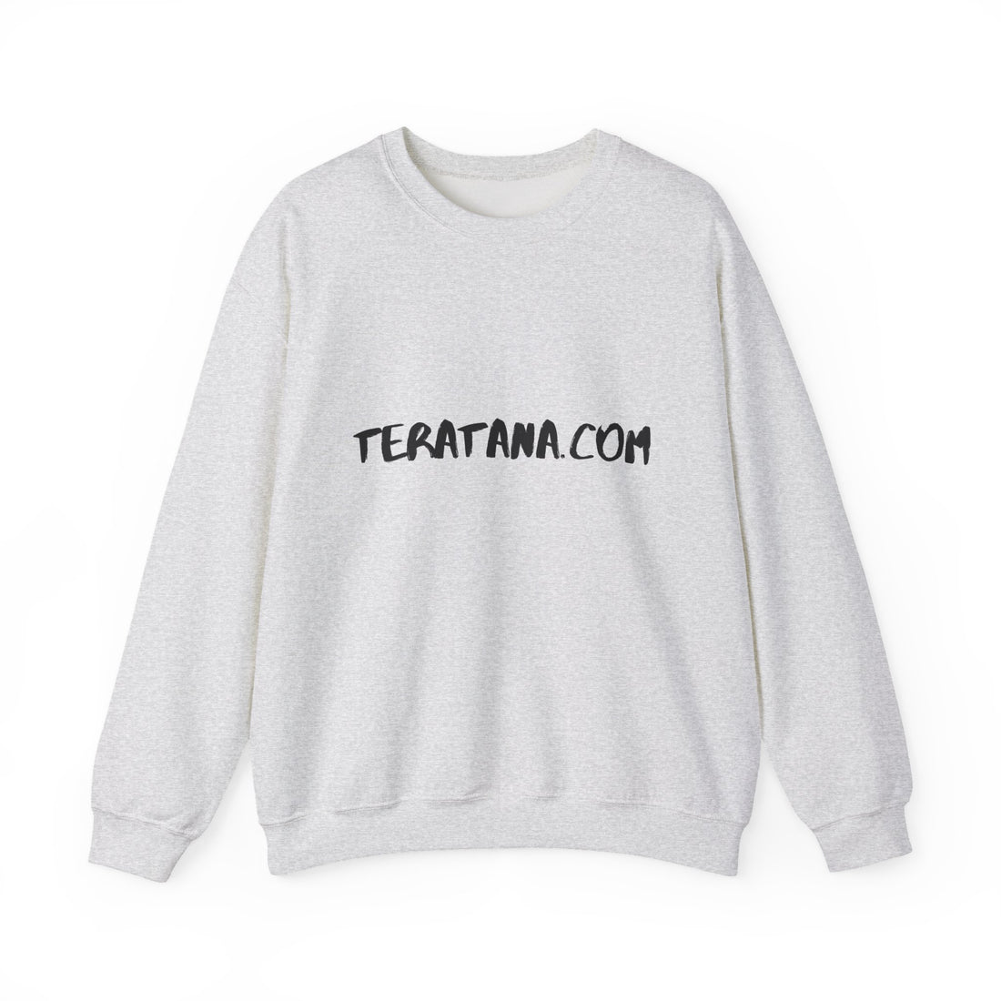 TeRatana.Com Wordmark Crewneck · Ash · front
