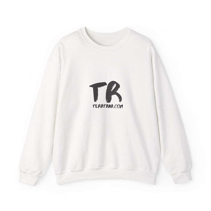 TR Logo Crewneck · White · front