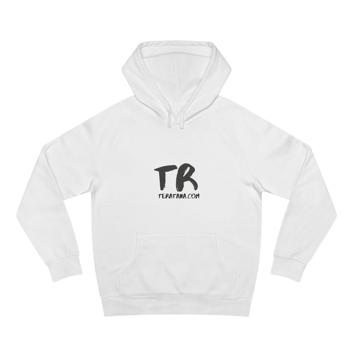 TR Logo Hoodie (Script Back) · White · front